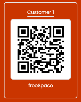 Customer QR code (sample)